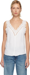 Isabel Marant White Fradela Tank Top