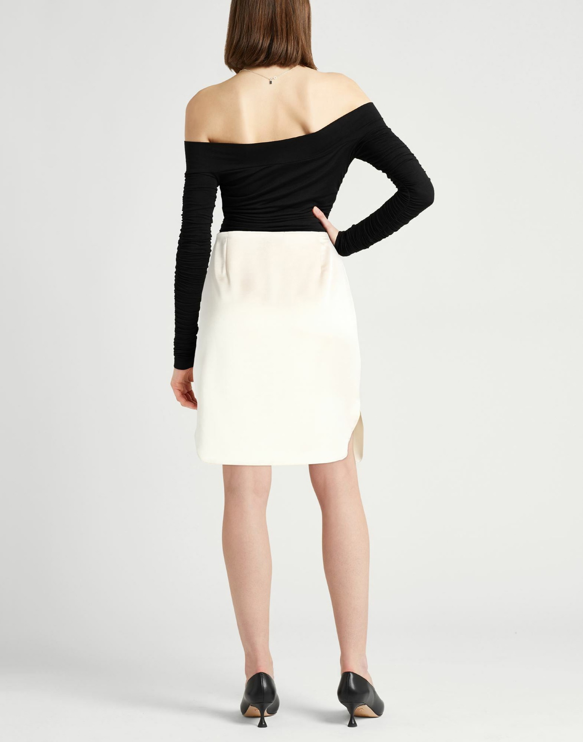 Roberto Collina Womens Mini skirt Ivory