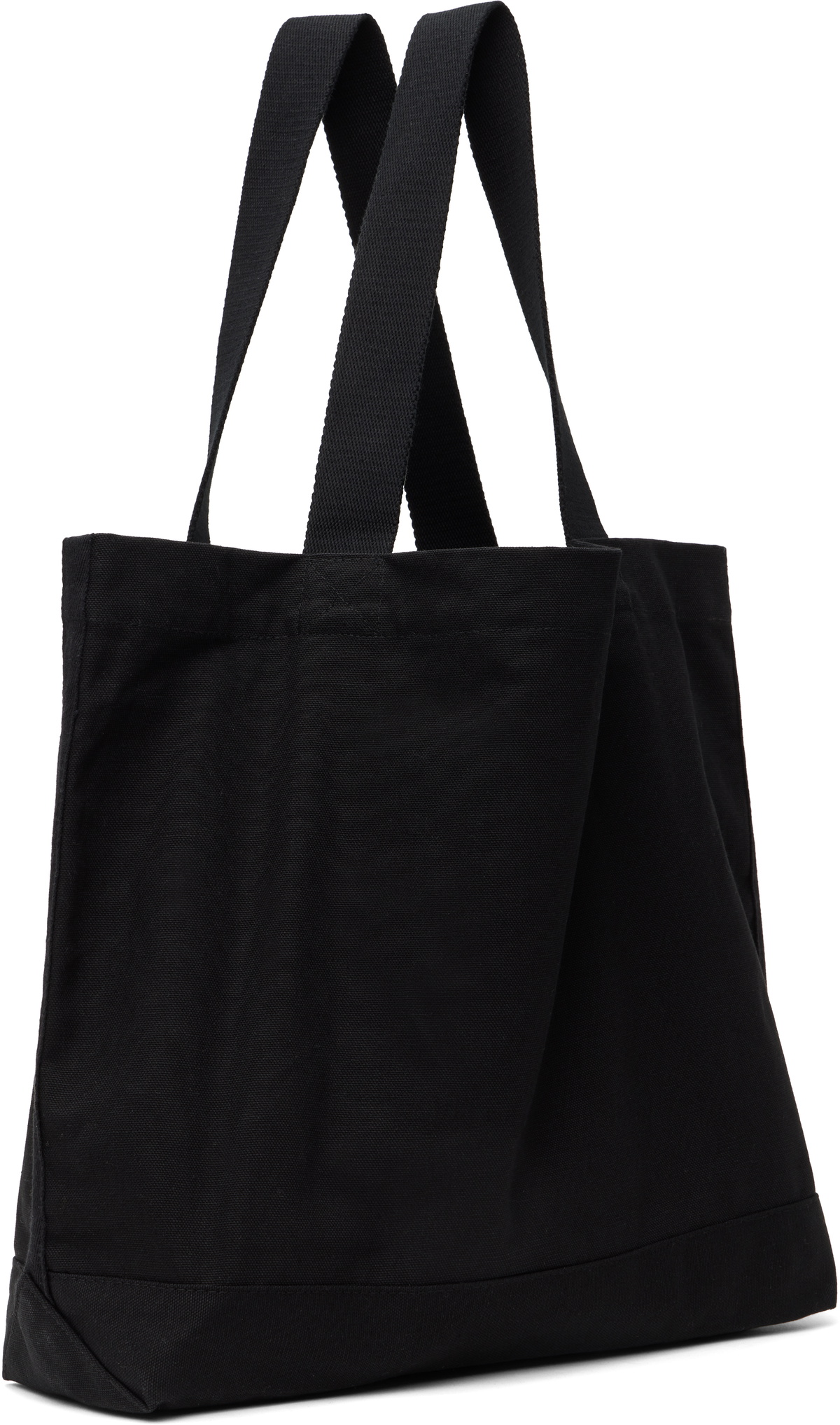 Maison Kitsuné Black 'Maison Kitsuné' Handwriting Tote
