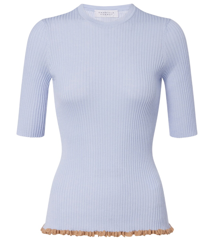 Photo: Gabriela Hearst Mireya cashmere and silk top