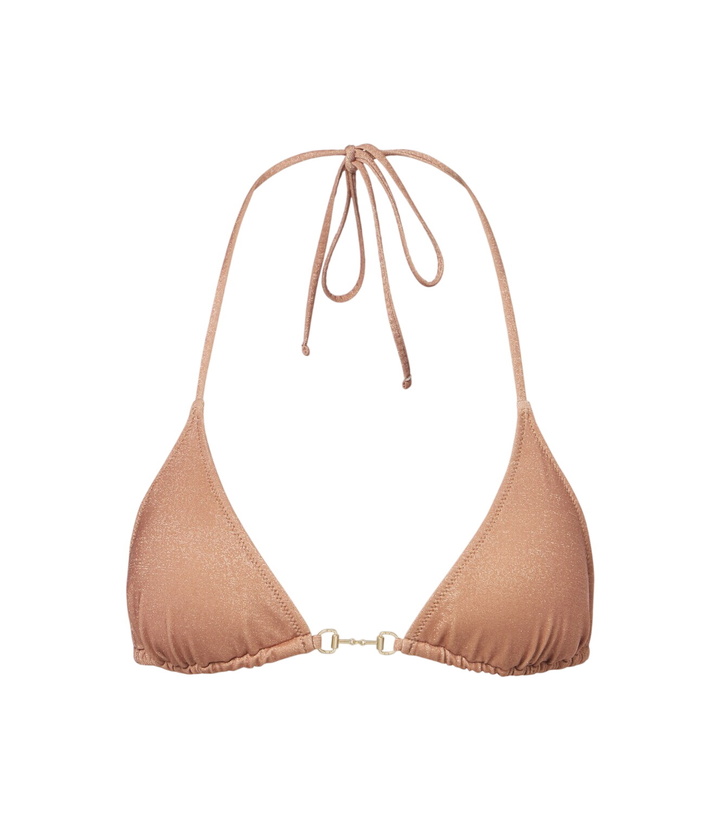 Photo: Melissa Odabash Menorca lamé bikini top