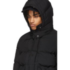 Off-White Black Down Quote Puffer Jacket
