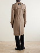 Burberry - Foxfield Silk and Cotton-Blend Faille Trench Coat - Neutrals