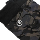 Men's AAPE Camo Sock in Black (Multi)