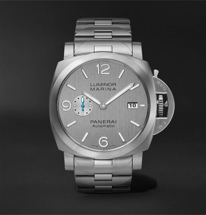 Photo: Panerai - Luminor Marina Automatic 44mm Stainless Steel Watch - Silver