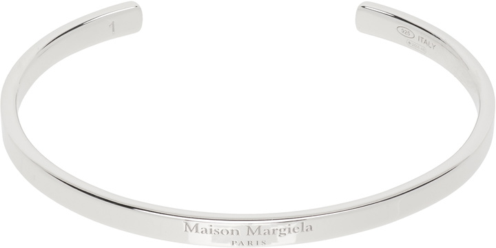 Photo: Maison Margiela Logo Reference Cuff Bracelet