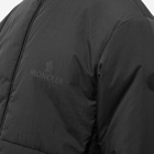 Moncler Men's Faret Crinkle Nylon Windbreaker in Black