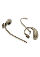 Khaite Cyclone Antique Palladium-plated Drop Earrings - Silver - One Size