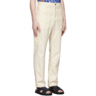 Deveaux New York Off-White Lee Trousers