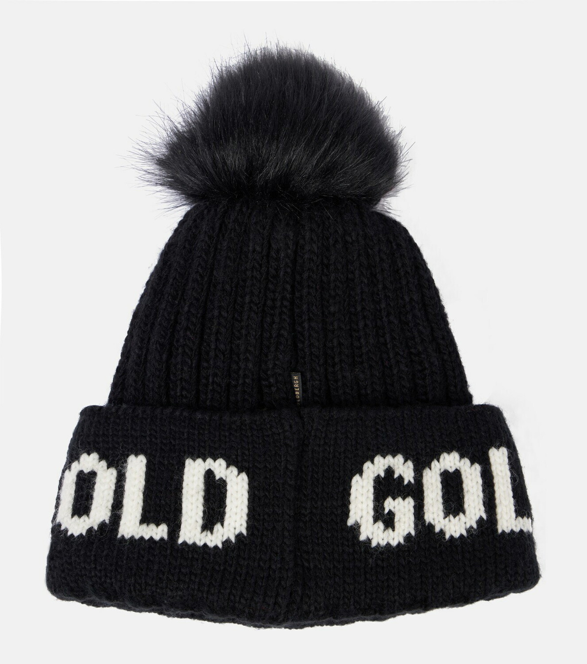 Goldbergh Hodd logo ribbed-knit beanie