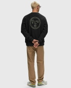 ølåf Face Crewneck Black Sweatshirts