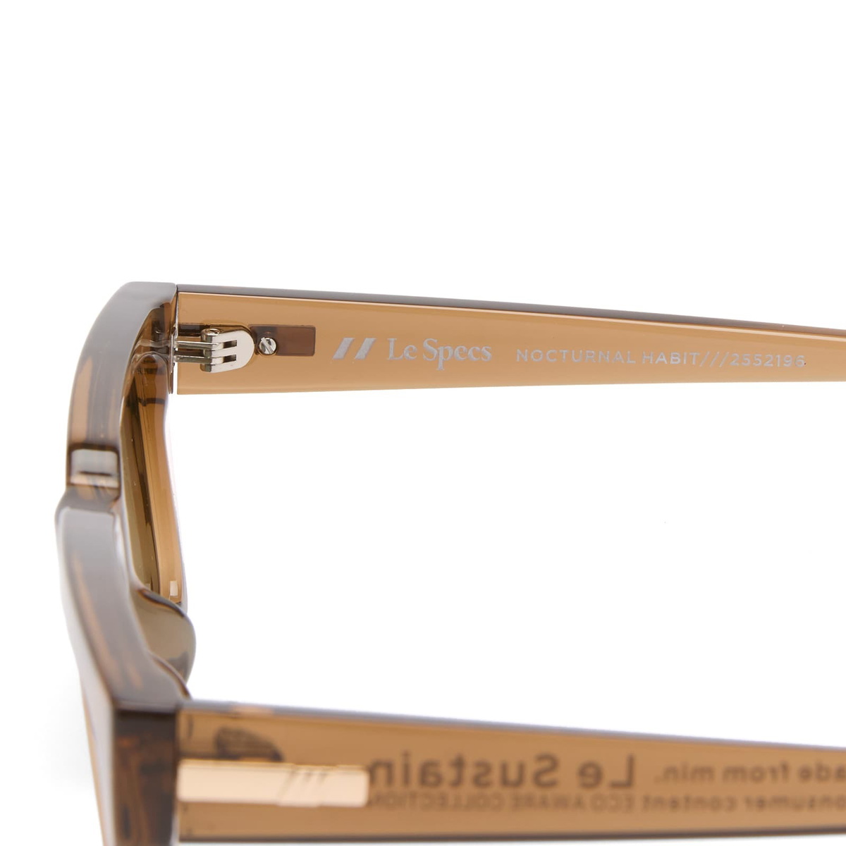 Le Specs Nocturnal Habit Sunglasses in Umber/Khaki Mono Polarized 
