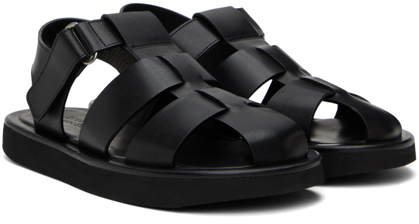 Studio Nicholson Black Cassius Sandals