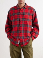 Aimé Leon Dore - Checked Cotton-Flannel Shirt - Red
