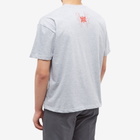 The National Skateboard Co. x Area Ghost Game T-Shirt in Grey