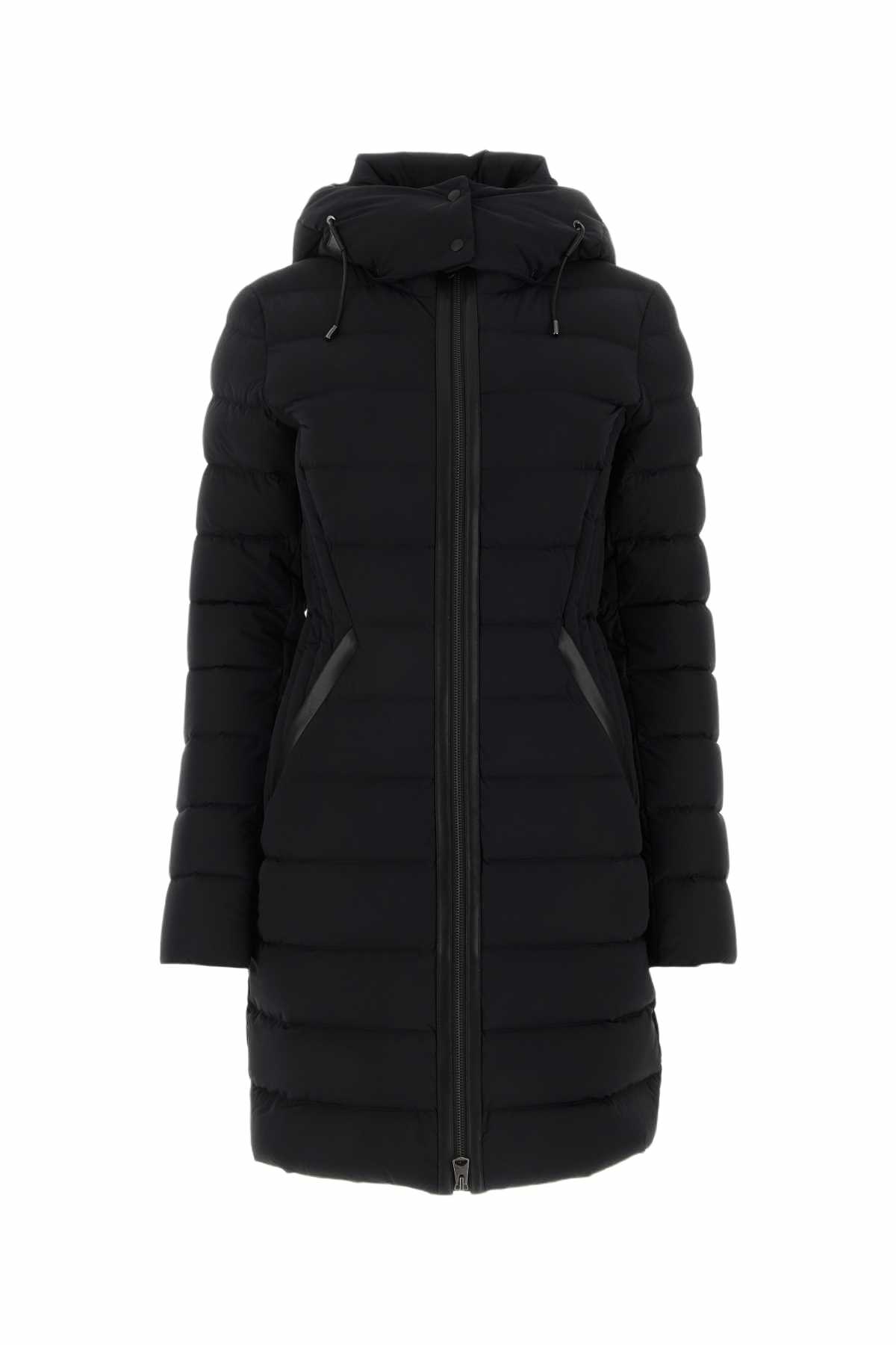Mackage Black Stretch Nylon Farren Down Jacket
