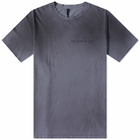 Tobias Birk Nielsen Men's Decko Serigraphy Echo T-Shirt in Gargoyle Grey