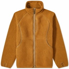 Snow Peak Men's Thermal Boa Fleece Jacket in Brown