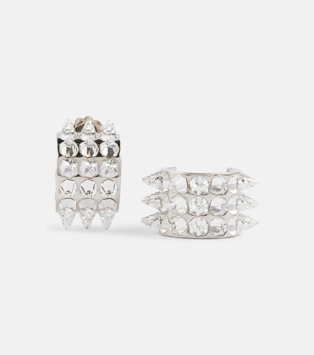Amina Muaddi - Karma crystal-embellished earrings Amina Muaddi