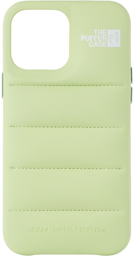 Photo: Urban Sophistication Green 'The Puffer' iPhone 13 Pro Max Case