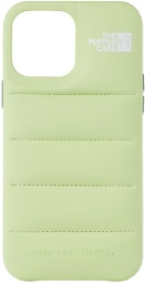 Urban Sophistication Green 'The Puffer' iPhone 13 Pro Max Case