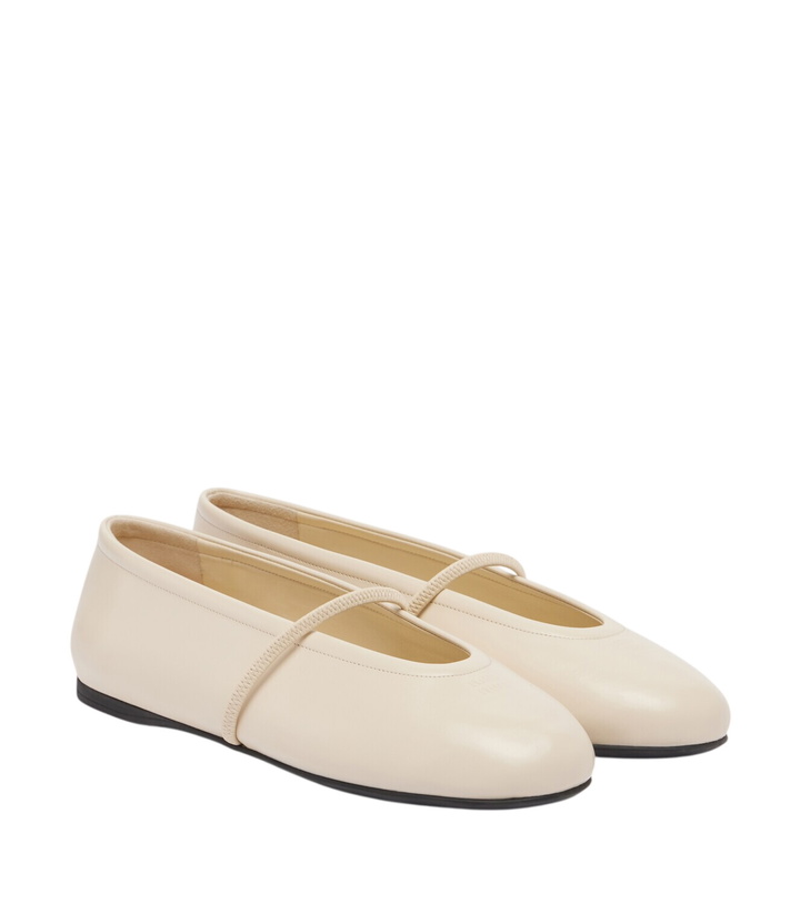 Photo: Miu Miu Leather ballet flats