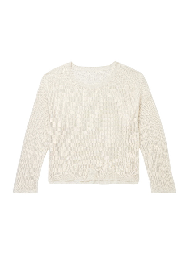 Photo: Stòffa - Linen Sweater - Neutrals