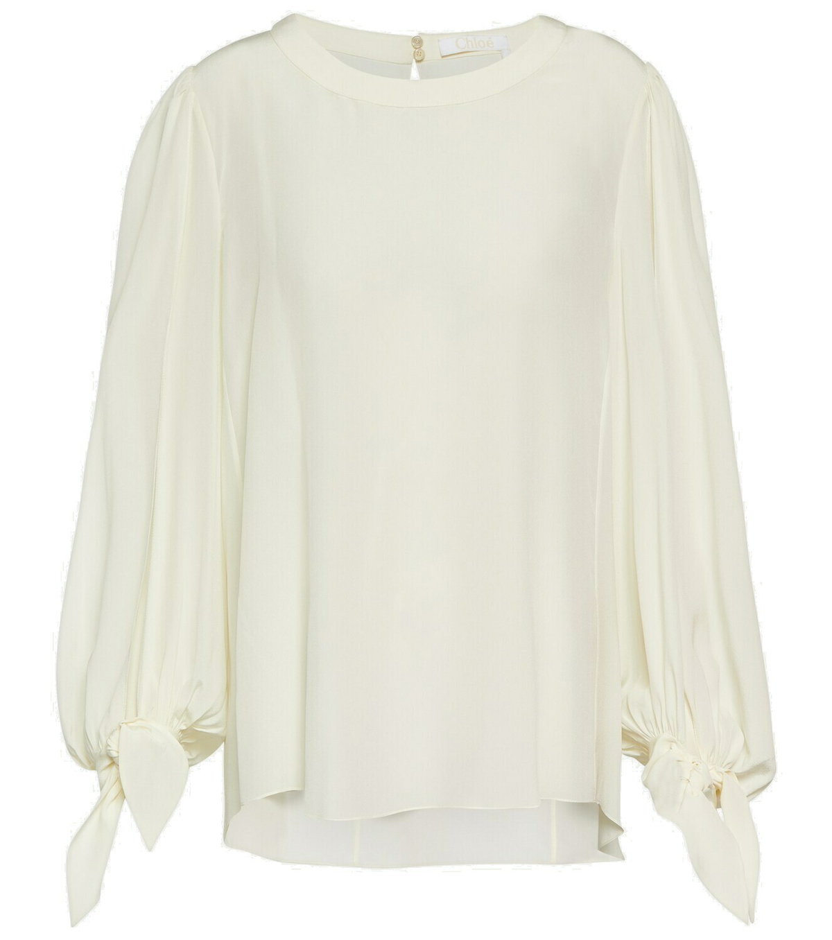 Chloé Crêpe de chine blouse Chloe