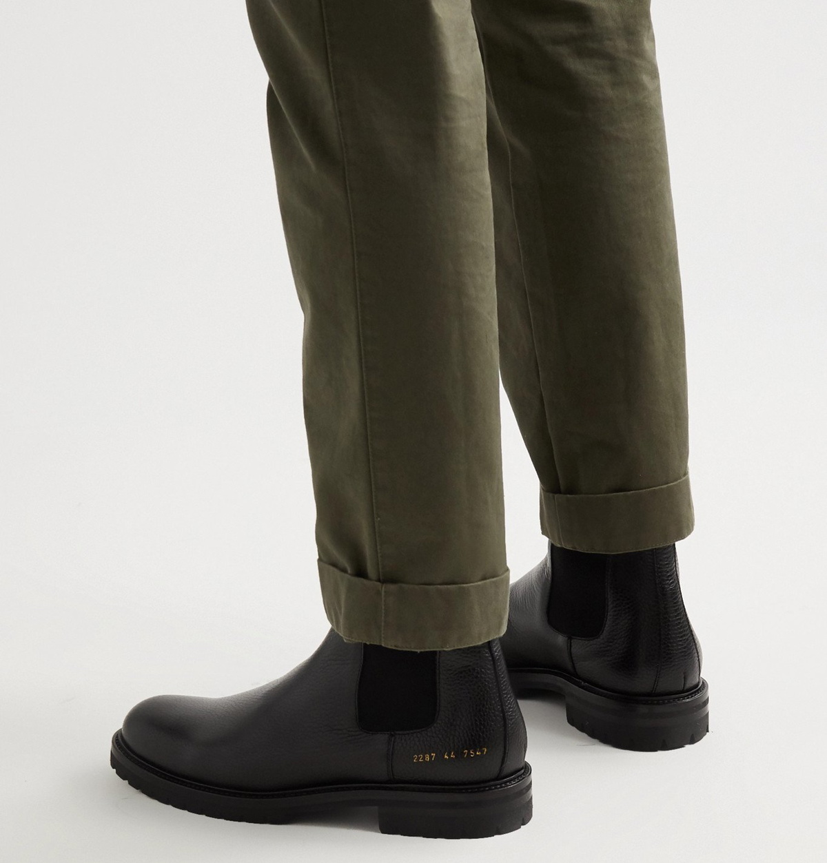 Rettidig disk At håndtere Common Projects - Full-Grain Leather Chelsea Boots - Black Common Projects