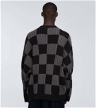 Balenciaga Checked crewneck sweater