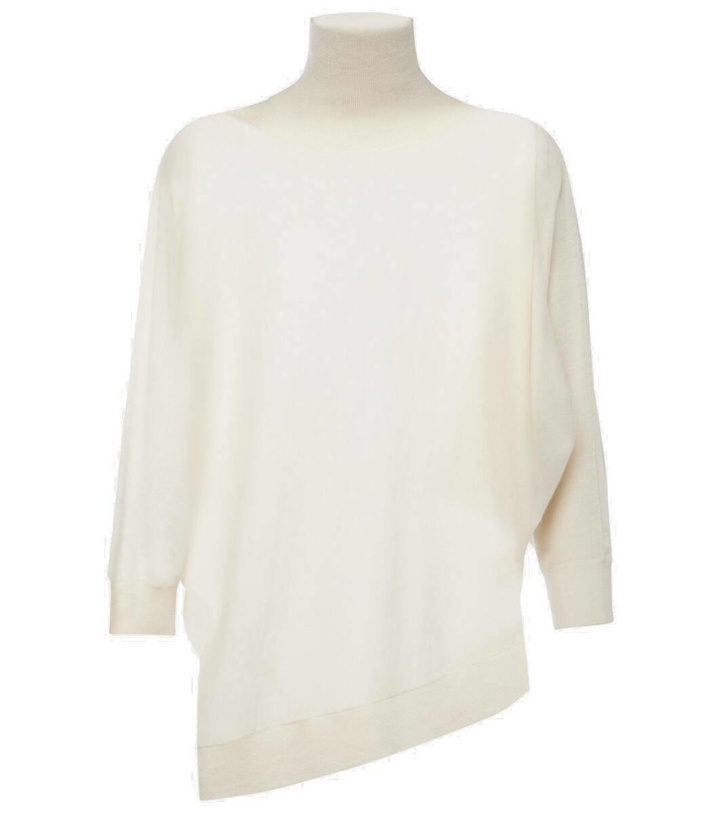 Photo: CO Asymmetric knitted cashmere top