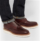 Viberg - Leather Derby Shoes - Men - Brown