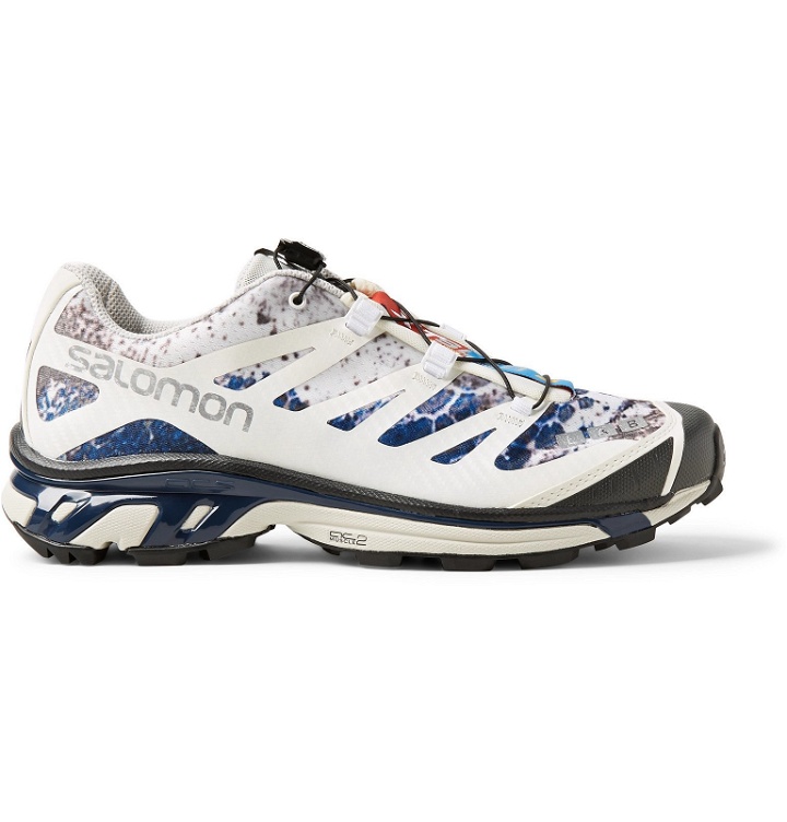 Photo: Salomon - XT-4 Advanced Rubber-Trimmed Coated Mesh Running Sneakers - White