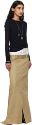 Ann Demeulemeester Black Biba Sleeveless Tank Top