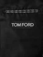 TOM FORD - O'Connor Slim-Fit Gingham Wool, Mohair and Cashmere-Blend Suit Jacket - Black
