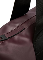 Rains Mini Rubberised Tote - Burgundy - One Size
