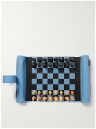 Smythson - Panama Textured-Leather Chess Set
