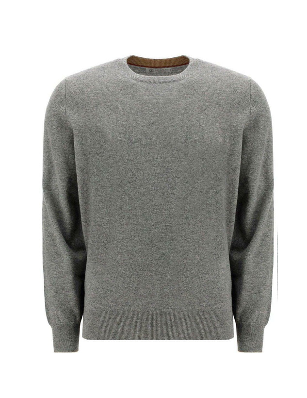 Photo: Brunello Cucinelli Crewneck Knit Sweater