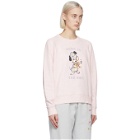 Marc Jacobs Pink Magda Archer Edition Were In The Shit Sweatshirt