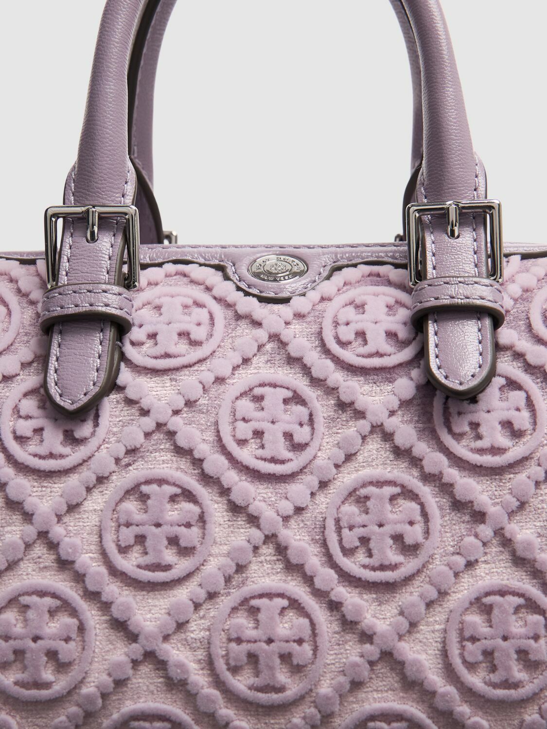 TORY BURCH T Monogram Fil Coupé Petite Barrel Bag Tory Burch