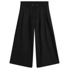 Anglan Men's Double Valley Tuck Sweat Pants in Black