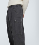 Giorgio Armani Virgin wool cargo pants