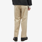 orSlow Men's Two Tuck Wide Pant in Khaki