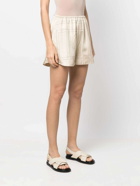 TOTEME - Monogram Silk Pajama Shorts