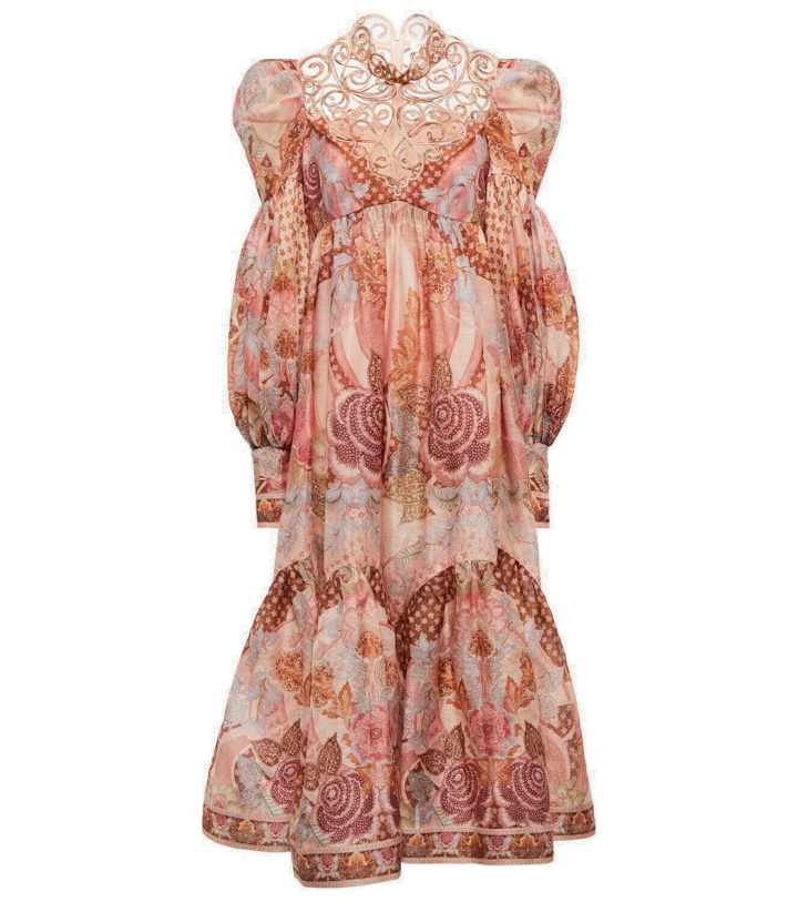 Photo: Zimmermann - Kaleidoscope floral silk-blend midi dress