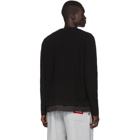 Moncler Black Maglione Tricot Girocollo Sweater