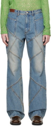 Andersson Bell Blue Hammer Loop Jeans