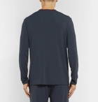 Hugo Boss - Stretch-Modal and Silk-Blend Jersey Pyjama Top - Men - Navy