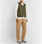 Gramicci - Belted Cotton-Twill Trousers - Neutrals