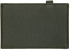 Paul Smith Green Goatskin Tab Wallet